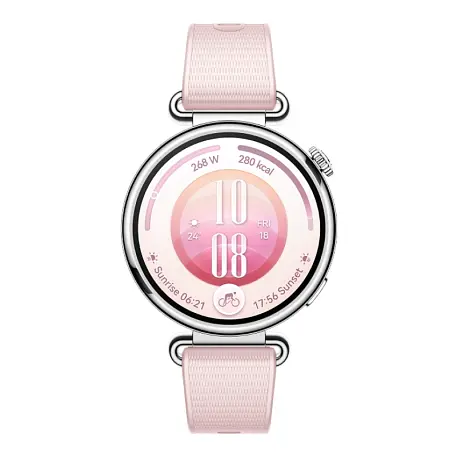 Умные часы Huawei Watch GT 7 41mm серебристый (розовый ремешок) - 2
