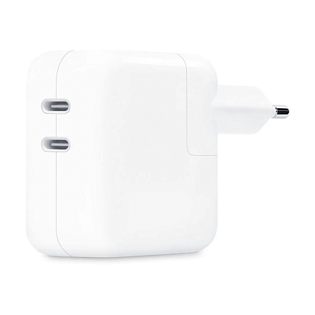 Сетевое зарядное устройство Apple Dual USB-C 35 Вт белый - 2