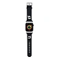 Ремешок CG Mobile Karl Lagerfeld 3D Rubber NFT Karl and Choupette Head для Apple Watch 38 / 40 / 41 / 42mm силикон чёрный - 2