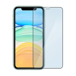 Защитное стекло 3D Luxury для Apple iPhone Xr / 11, черная рамка