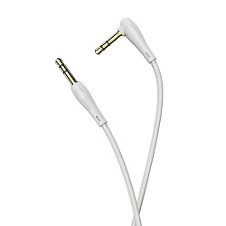Аудиокабель Hoco UPA14 3.5 mm jack - 3.5 mm jack 1 м, серый