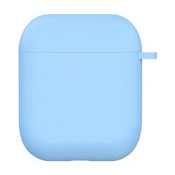 Кобура Silicon Protection Case для Apple AirPods 2018 / 2019 силикон, голубой