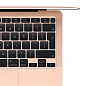 Ноутбук Apple Macbook Air 13" (2020) M1 (Обслужен в АСЦ) 8/256 ГБ золотой (хорошее состояние, замена материнской платы) - 2