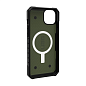 Клип-кейс (накладка) UAG Pathfinder Magsafe для Apple iPhone 14 Plus поликарбонат, оливковый - 4
