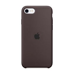 Клип-кейс (накладка) Apple Silicone Case для Apple iPhone SE 2020 / 2022 силикон, Cocoa