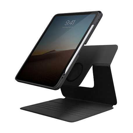 Чехол-книжка UNIQ Rovus для Apple iPad Pro 11" (2020 / 2022) / Apple iPad Air 10.9 (2020 / 2022) (Уценка) чёрный (хорошее состояние, царапина) - 5
