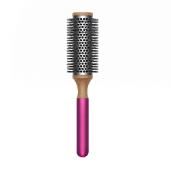 Круглая щётка Dyson Barrel Brush 35mm никель, фуксия