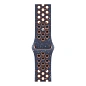 Ремешок Apple Nike Sport Band для Apple Watch 38 / 40 / 41 / 42mm фторэластомер Blue Flame (S/M) - 3