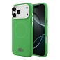 Клип-кейс (накладка) CG Mobile Lacoste Liquid Silicone Magsafe для Apple iPhone 17 Pro Max силикон, зелёный - 2