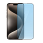Защитное стекло 3D Premium для Apple iPhone 15 Pro, черная рамка