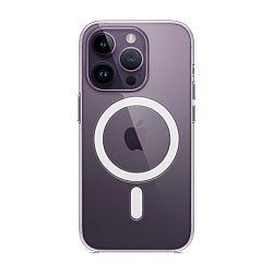 Клип-кейс (накладка) Clear Case MagSafe для Apple iPhone 14 Pro поликарбонат, прозрачный