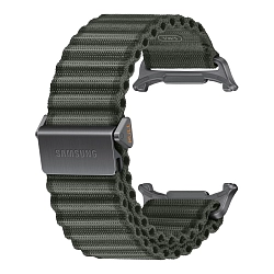 Ремешок Samsung Trail Band для Samsung Galaxy Watch Ultra / Ultra 2 нейлон, титан оливковый