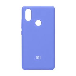 Клип-кейс (накладка) Silicone cover для Xiaomi Redmi Note 7 / Note 7 Pro / Note 7S силикон, васильковый