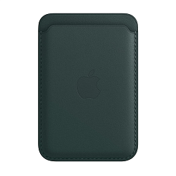 Кардхолдер Apple Leather Wallet with Magsafe для Apple iPhone кожа, Sequoia Green (Find My)