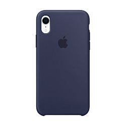 Клип-кейс (накладка) Apple Silicone Case для Apple iPhone Xr силикон, Midnight Blue