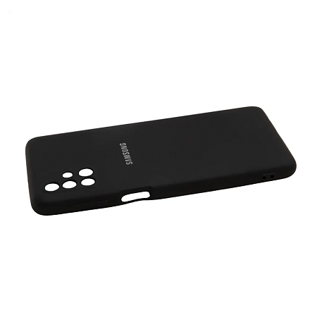 Клип-кейс (накладка) для Samsung Galaxy M31S силикон, чёрный матовый - 4