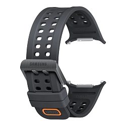 Ремешок Samsung Marine Band для Samsung Galaxy Watch Ultra / Ultra 2 силикон,сталь чёрный