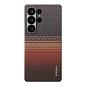 Клип-кейс (накладка) Pitaka Ultra-Slim Case для Samsung Galaxy S26 Ultra кевлар (арамид), "закат" (KS2603U)
