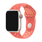 Спортивный ремешок Nike для Apple Watch 38 / 40 / 41 / 42mm фторэластомер "волшебный уголёк"