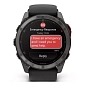 Умные часы Garmin Fenix 8 Pro 51mm Amoled титановый (чёрный ремешок) - 2