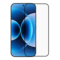 Защитное стекло Borasco Full Glue 2.5D для Xiaomi 17 / 17 Pro, черный