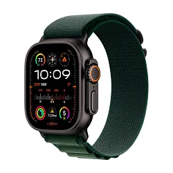 Умные часы Apple Watch Ultra 2 (2024) 49mm GPS + Cellular Black Titanium Case Dark Green Alpine Loop