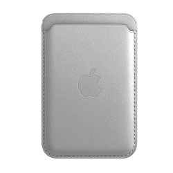 Кардхолдер Leather Wallet with Magsafe для Apple iPhone искусственная кожа, белый