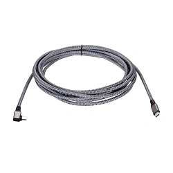 Дата-кабель Vcom VR CU414M-5.0 (для Oculus) Type-C to Type-C 5 м, серый