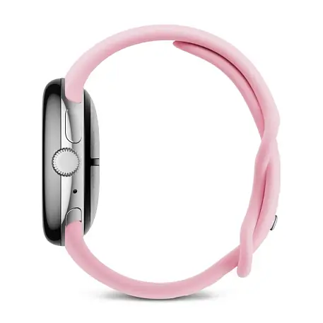 Умные часы Google Pixel Watch 3 41mm серебристый (розовый ремешок) - 3
