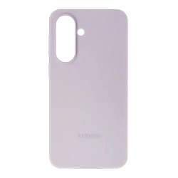 Клип-кейс (накладка) Samsung Silicone Case для Samsung Galaxy A37 силикон, поликарбонат, светло-фиолетовый