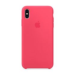 Клип-кейс (накладка) Apple Silicone Case для Apple iPhone Xs Max силикон, Hibiscus