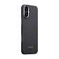 Клип-кейс (накладка) Pitaka Ultra-Slim Case для Apple iPhone 16 кевлар (арамид), чёрно-серый (узкая полоска)