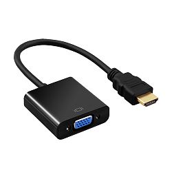 Адаптер-переходник Ritmix RCC-155 (HDMI to VGA), чёрный