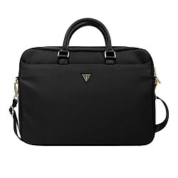 Сумка CG Mobile Guess Nylon with Triangle metal logo для ноутбуков 15" нейлон, чёрный