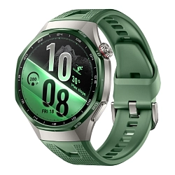 Умные часы Huawei Watch GT 7 Pro 46mm титановый (зелёный ремешок)