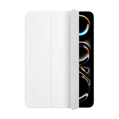 Чехол-книжка Smart Folio для Apple iPad Pro 11" (2024 / 2025) полиуретан, белый - 2