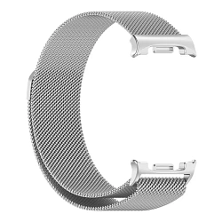 Миланский сетчатый браслет Doossy для Samsung Galaxy Watch 8/8 Classic сталь серебристый