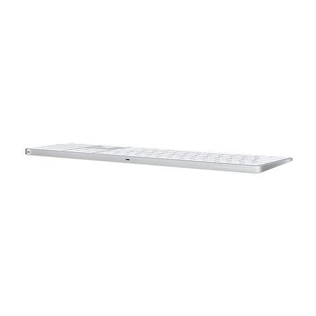 Клавиатура беспроводная Apple Magic Keyboard with Touch ID and Numeric Keypad Lightning белый - 5