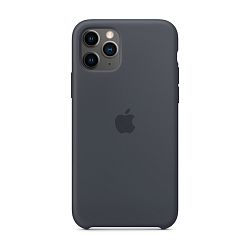 Клип-кейс (накладка) Apple Silicone Case для Apple iPhone 11 Pro Max силикон, Charcoal Gray