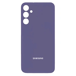 Клип-кейс (накладка) для Samsung Galaxy A35 пластик, силикон, фиолетовый