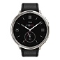 Умные часы Xiaomi Amazfit Active 2 (Round) Premium Version серебристый (чёрный ремешок) - 2