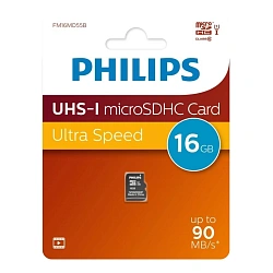 Карта памяти Philips Ultra Speed (без адаптера), 16 ГБ