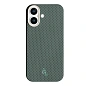 Клип-кейс (накладка) LLC Vectran для Apple iPhone 17 вектран, чёрно-зелёный