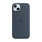 Клип-кейс (накладка) Apple Silicone Case MagSafe для Apple iPhone 15 Plus