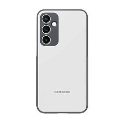 Клип-кейс (накладка) Samsung Silicone Case для Samsung Galaxy S23 FE силикон, поликарбонат, белый