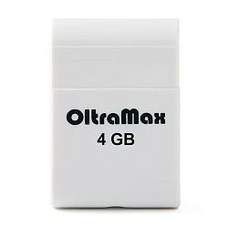 USB-флешка OltraMax 70 4 Гб белый