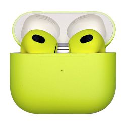 Беспроводные наушники Apple AirPods 3 ярко-жёлтый матовый (MPNY3)