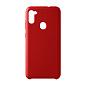 Клип-кейс (накладка) Silicone cover для Samsung Galaxy A11 / M11 силикон, красный