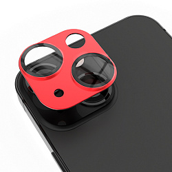 Защитное стекло на камеру Mocoll для Apple iPhone 13 / 13 Mini, красный