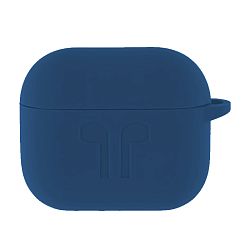 Кобура Protective Case (c карабином) для Apple AirPods 3 силикон, тёмно-синий